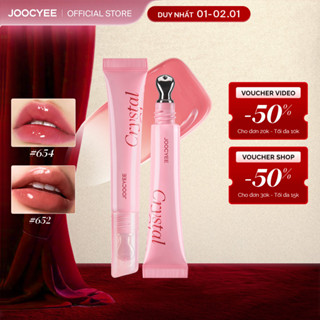   Hàng mới về  Son JOOCYEE Crystal Lip Gloss dưỡng ẩm siêu bóng căng mọng rạng rỡ 