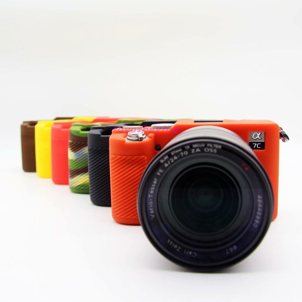 túi máy ảnh túi đựng máy ảnh Túi đựng máy ảnh dùng cho Sony A7C A9, vỏ silicon máy ảnh không gương l