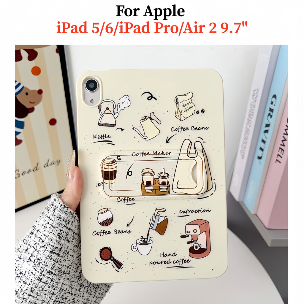 Dành Cho Apple iPad 9.7 Inch 2018 2017 iPad Pro 9.7 (2016) Ốp Lưng TPU iPad Air 2 Khung Sơn Thân Thi