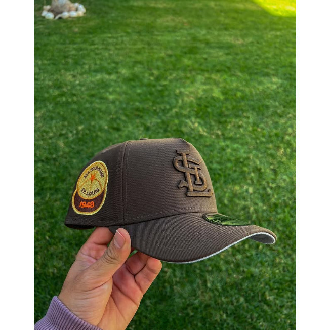 Kính chào Mũ snapback 9Forty A Frame St. Louis Cardinals màu nâu