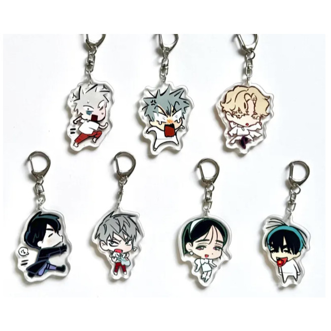 Alien Stage Acrylic Keychain, Alien Stage Double Side Acrylic Keychain, Ivan, Luka, Sua, Hyuna, Till