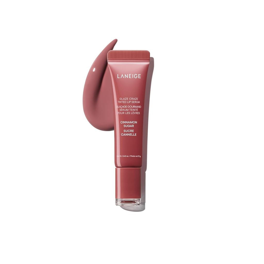 LANEIGE Glaze Craze Tinted Lip Serum: Hydrating Lip Serum dành cho môi bóng, nuôi dưỡng với Polypept