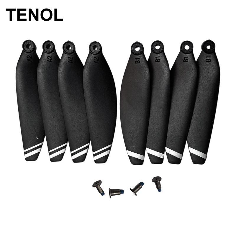 8x Cánh Quạt Máy Bay Không Người Lái Phụ Kiện Nhẹ Cường Độ Cao Di Động 2.28 Inch Có Vít Cho A13 SG10
