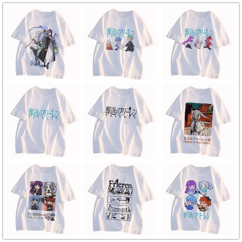 Áo thun anime Frieren Beyond Journey's End - Thiết kế bộ in phù hợp nam nữ, polyester thoải mái