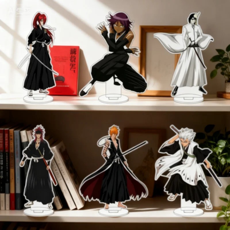 Standee Anime Gachiakuta Mô Hình Mica Nhân Vật Rudo Enjin Semiu Trang Trí Bàn Học Acrylic HD Cao 15c