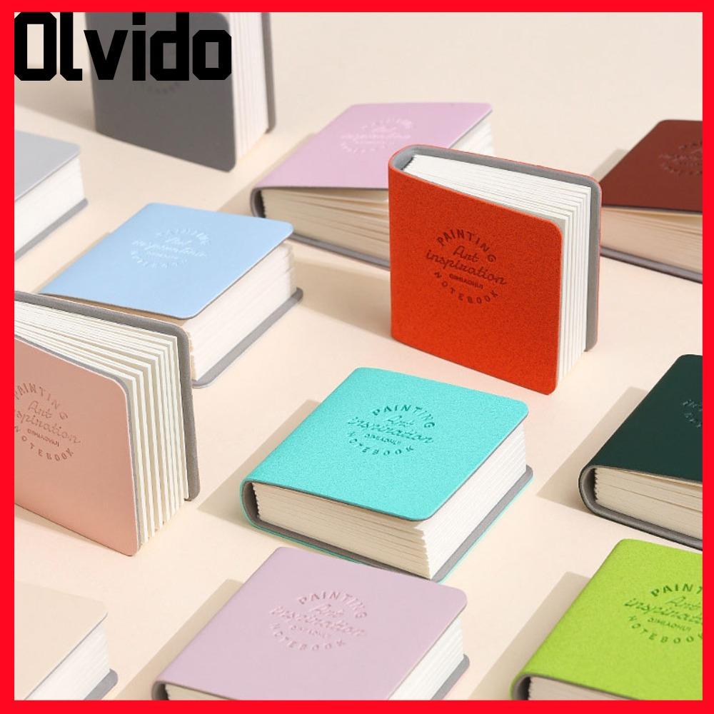 Sổ tay 3 chiếc OLVIDO, Sách sơn Mini bìa cứng Markbook, Sách bỏ túi di động nhỏ gọn dễ thương