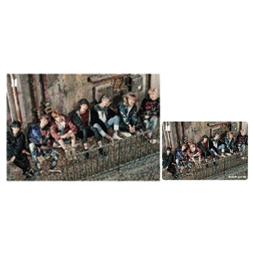 Bưu thiếp BTS VER.3 (BẠN KHÔNG BAO GIỜ Đi bộ một mình) Ảnh 3D Lenticular (BangTan Boys) -Group