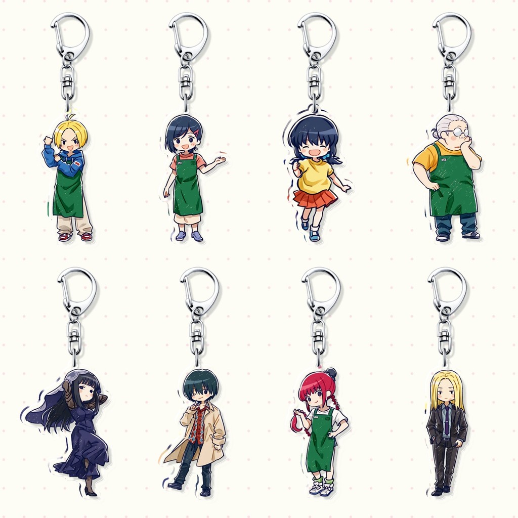 Anime Keychain Sakamoto Days Shin Asakura Taro Sakamoto Anime Goods Collection Accesorios Home