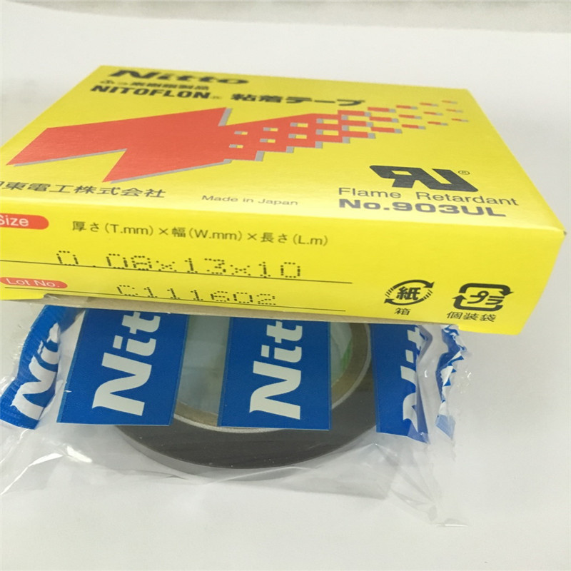 Băng Teflon 903UL 19MM = Độ dày 0,08 Teflon Dính Vải Xẻng Da Dính