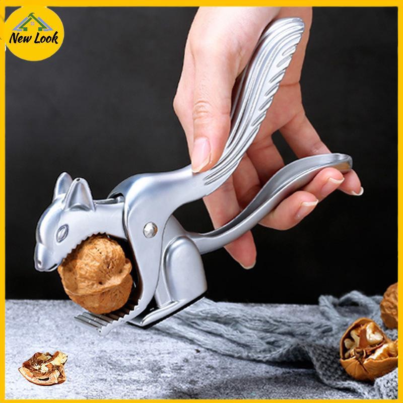 NewLook Sóc Quả óc chó Sheller Dụng cụ mở cánh thông Pecan Hazelnut Kìm nhanh óc chó Cracker Hạt hạn