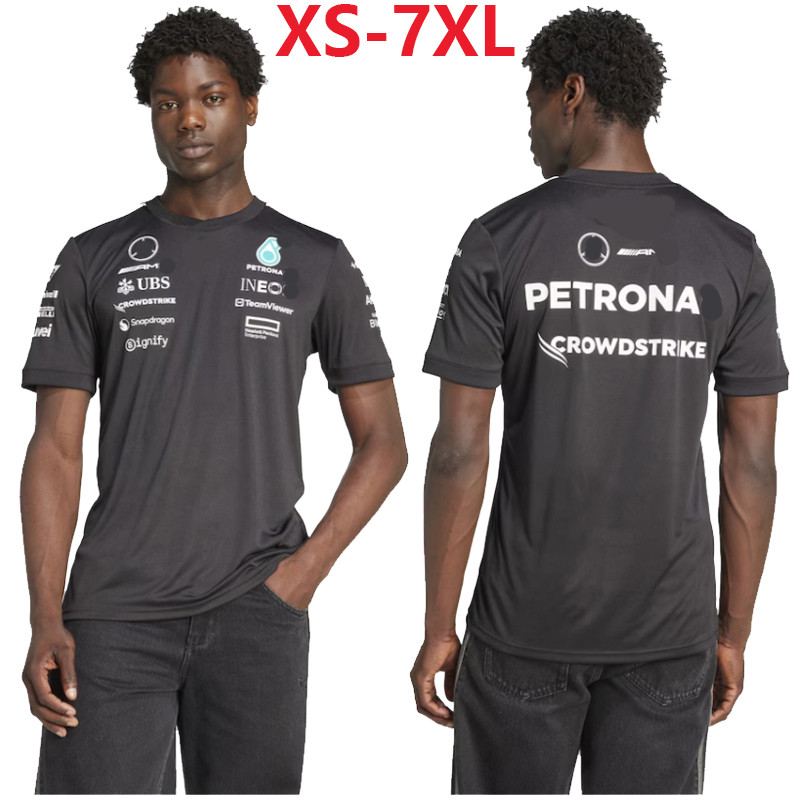 2026 Mới F1 Unisex Áo Thun Nữ Tay Ngắn + F1 Mercedes Racing Team Jersey