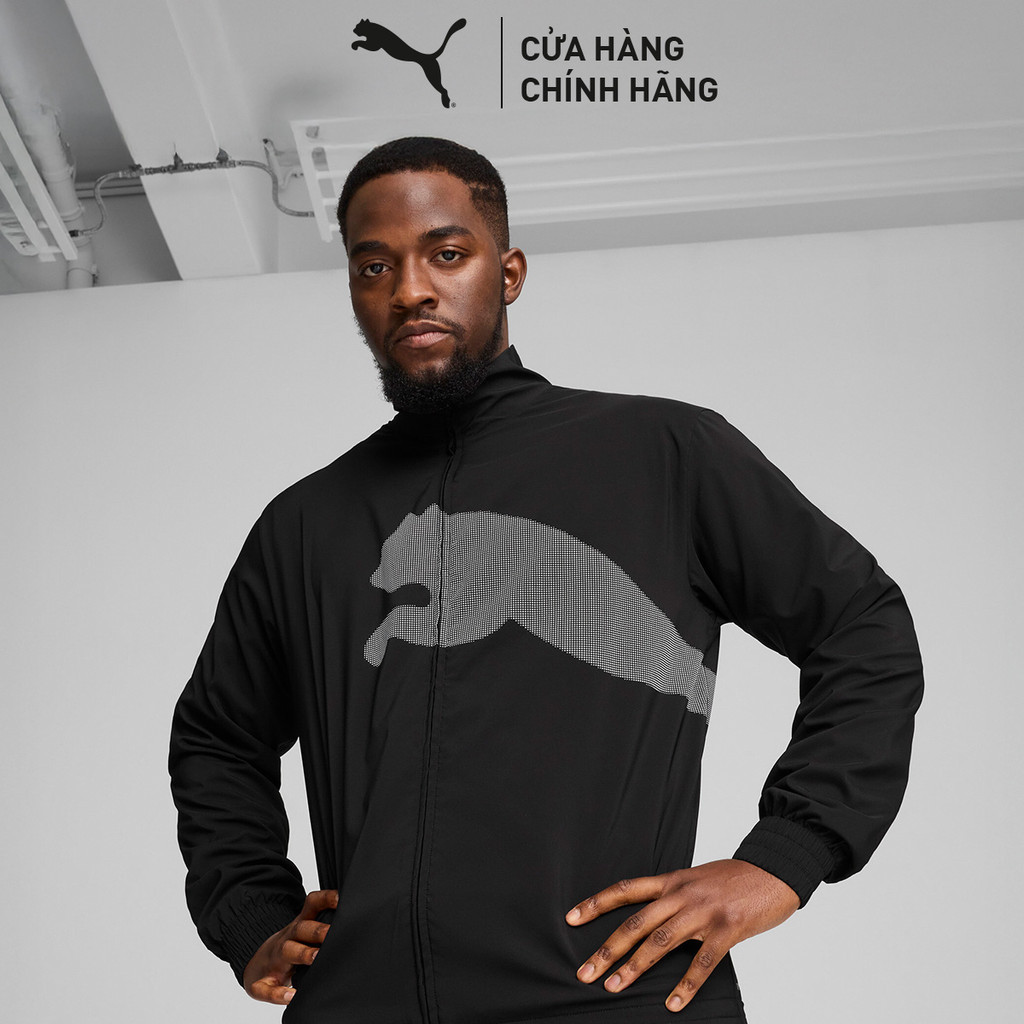  Áo Khoác Thể Thao PUMA Nam TRAIN BIG CAT WOVEN JACKET 