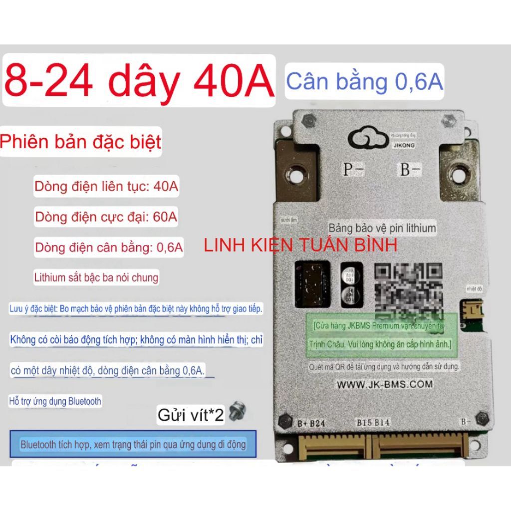 MẠCH JK 8-24S 40/60A 60/100A