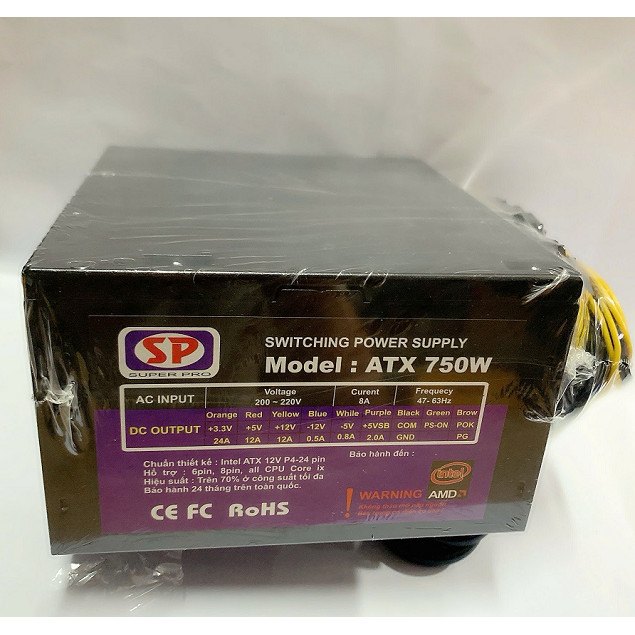 Nguồn SP 750W chính hãng