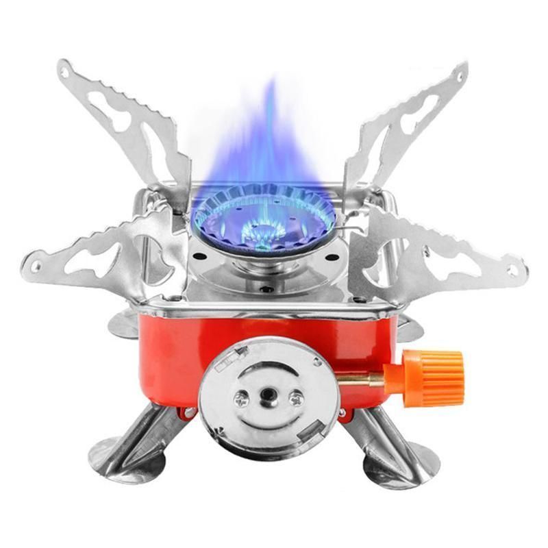 Bếp ga gấp gọn, Bếp Ga Mini Đi Du Lịch, Dã Ngoại Gấp Gọn Đa Năng Tiện Lợi Camping Cắm Trại .