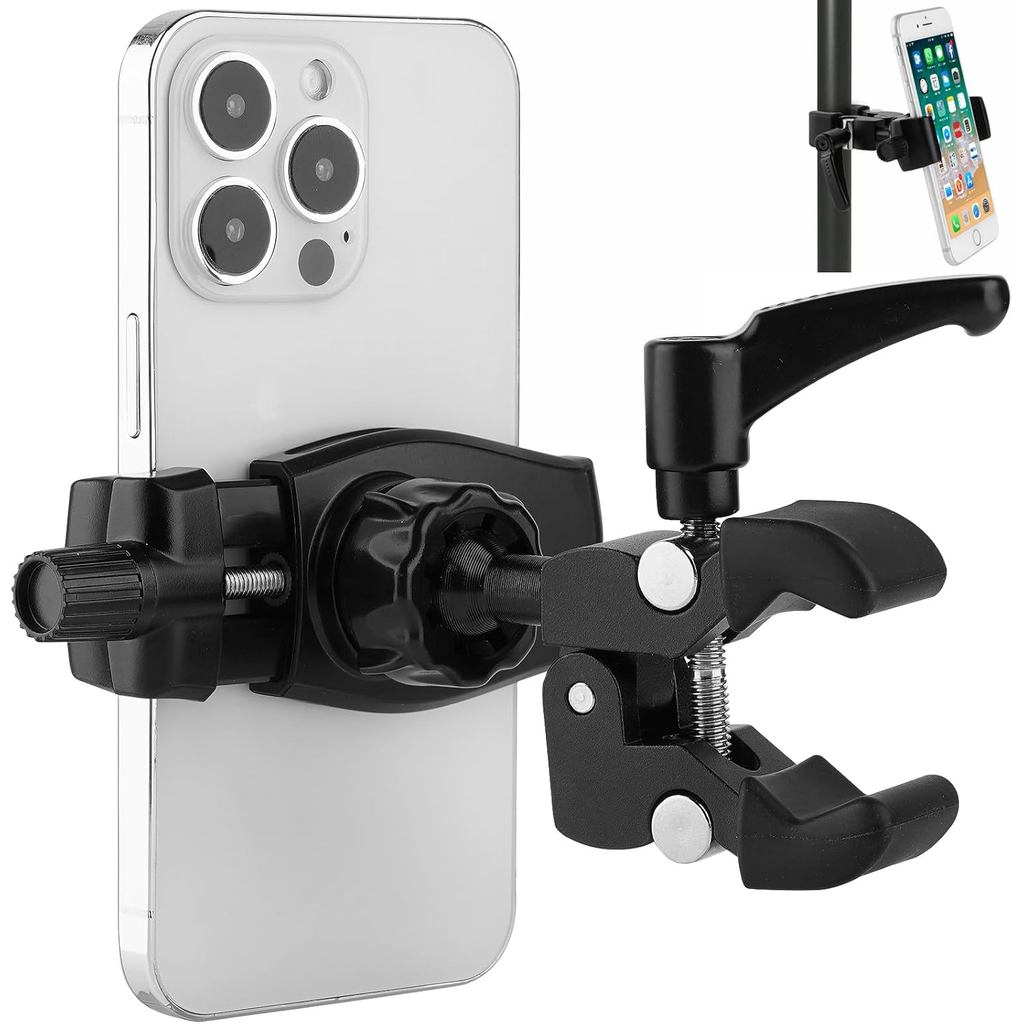 Giá đỡ điện thoại cho xe Golf / Giá đỡ micro / Giỏ hàng / Lan can / Tay cầm / Cần, Phù hợp cho iPhon