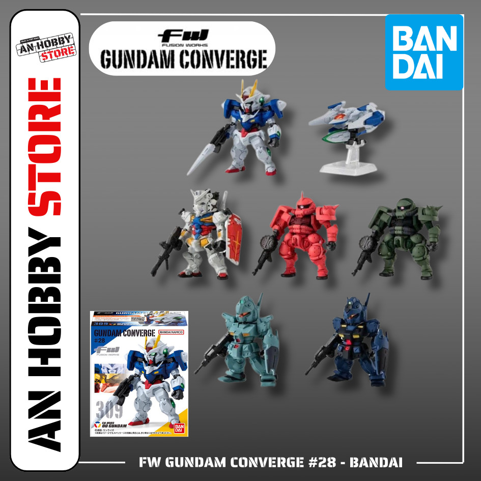 [HÀNG CÓ SẴN] BANDAI MÔ HÌNH FW GUNDAM CONVERGE 28 W/O GUM CHÍNH HÃNG