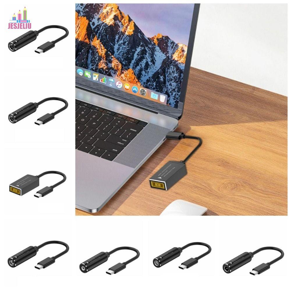 Cáp sạc JESJELIU DC sang Type-C, Cáp sạc đầu vào DC PD 65W Type-C sang DC Jack, Đầu ra PD 5 / 9 / 20