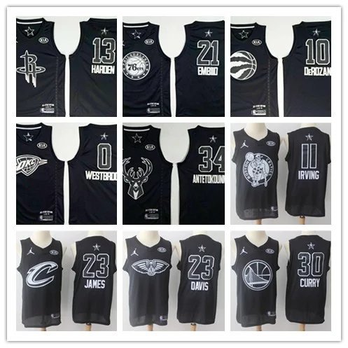 Áo Jersey NBA chính hãng - Áo bóng rổ của Durant, Curry, Davis, James, Westbrook, Irving