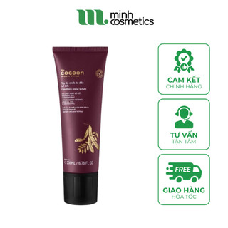 Tẩy Tế Bào Chết Da Đầu Cocoon Bồ Kết Gleditsia Scalp Scrub 200mL - Giảm Gàu & Thông Thoáng Da Đầu