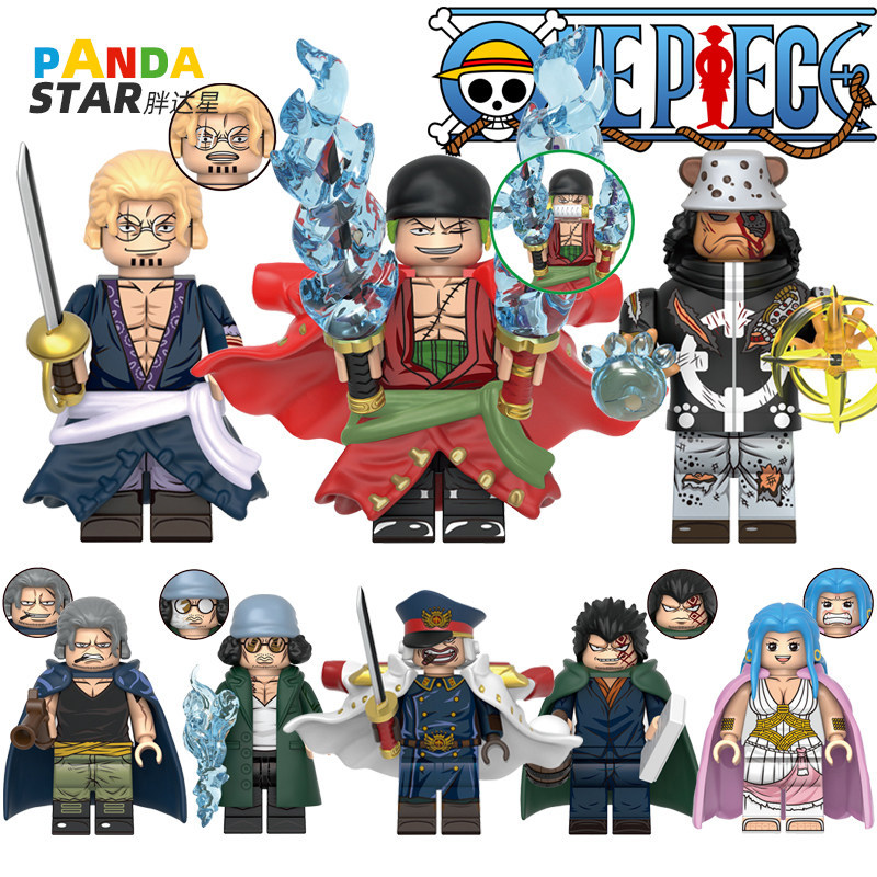 Một Mảnh Minifigure Thích Hợp Cho Lego Khối Xây Dựng Luffy Sauron Sanji Chopper Nami Usop Nicole Rob