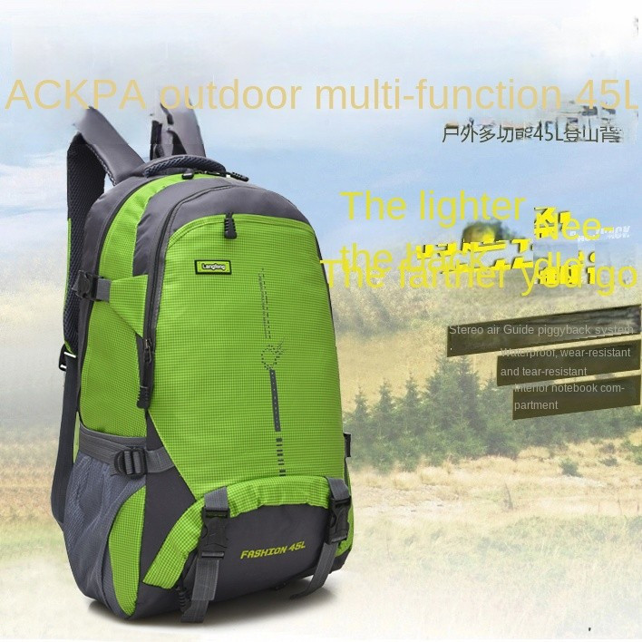 New Men's Bag Large Capacity Portable Luggage Bag Men's and Women's Travel Backpack Short Distance T