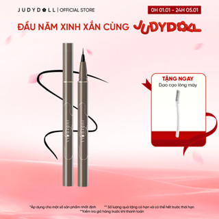  JUDYDOLL Bút kẻ mắt nước Siêu mảnh Slim liquid eyeliner Chống nước Lâu trôi Không lem 0,014mm 
