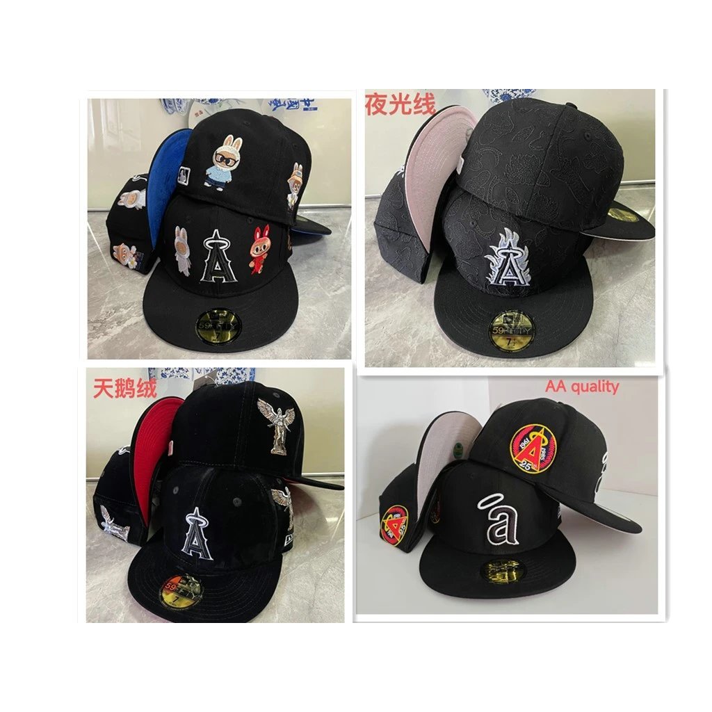 LABUBUBU LA Angels of Anaheim 59FIFTY Không Điều Chỉnh - Mũ Bảo Vệ Trái Nắng