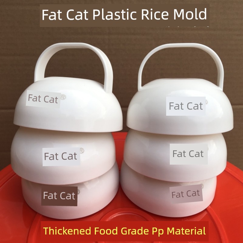 khuôn làm cơm nắm khuôn cơm nắm Khuôn cơm thức ăn nhanh Khuôn cơm nhựa mèo béo Khuôn cơm nắm bán cầu