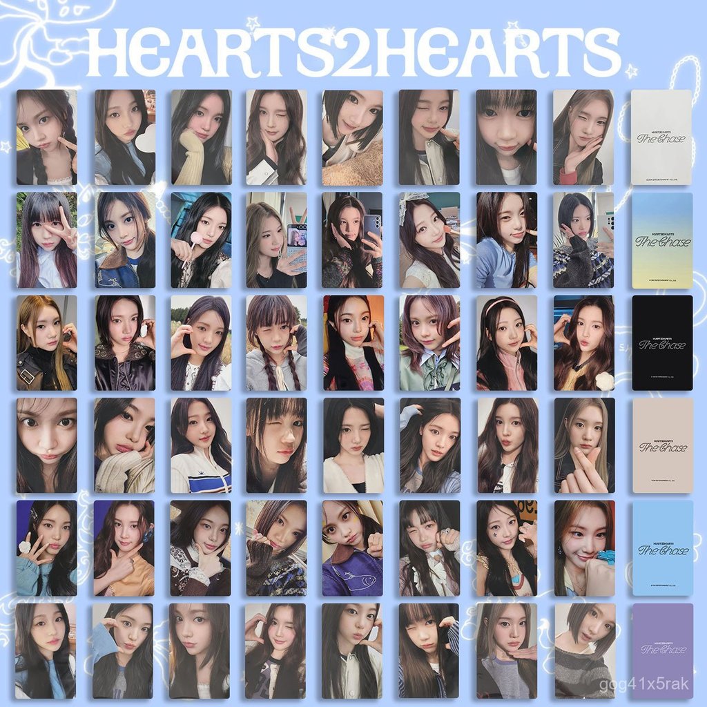 Hearts2Hearts Combo Thẻ Nhỏ Ngoại Vi H2H Album ảnh thẻ The Chase Thẻ ưu đãi đặc biệt S2U