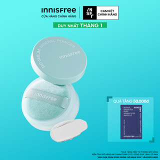  Phấn phủ bột kiềm dầu mịn lì lâu trôi INNISFREE No Sebum Mineral Powder 5g 
