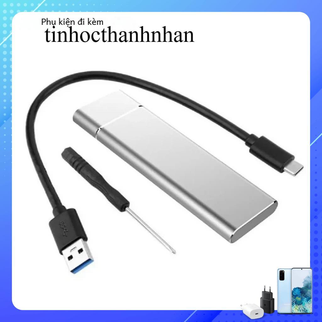 Hộp (Box) Đựng Ổ Cứng Ngoài SSD M2 NVME PCLE không dùng được cho ổ cứng SSD M2 Sata NGFF