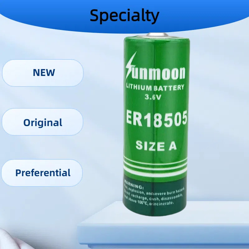 Pin Lithium SUNMOON ER18505 Chính Hãng Chính Hãng, Thẻ IC Thông Minh 3.6V, Đồng Hồ Nước, Lưu Lượng K