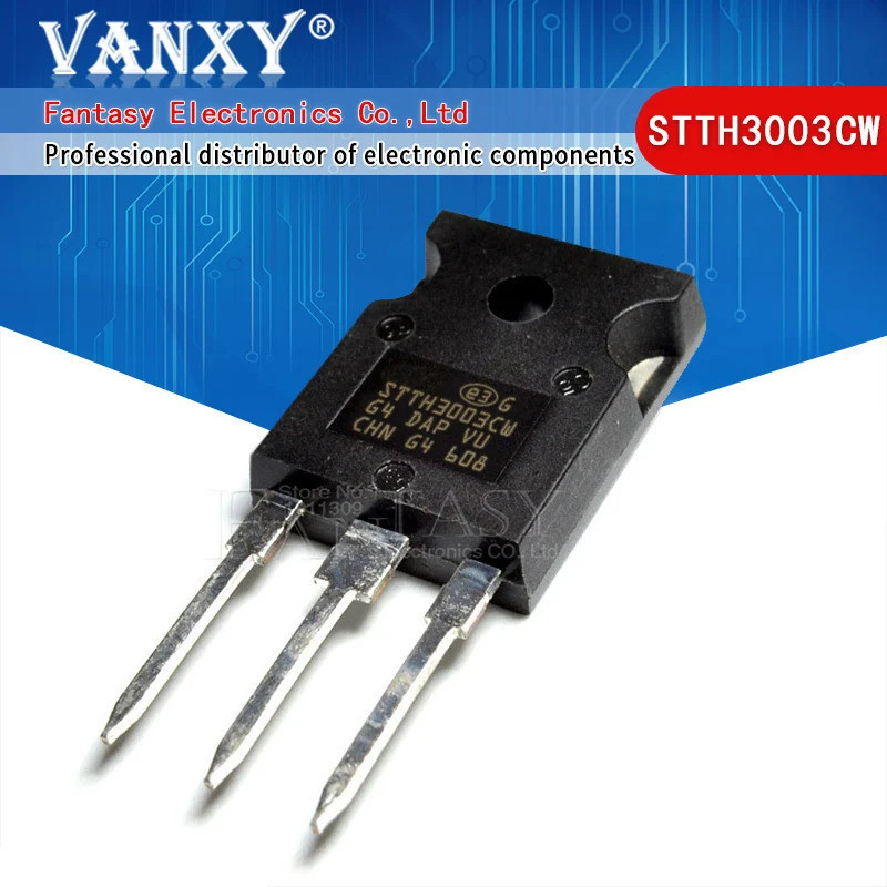 5 chiếc STTH3003CW TO-3P STTH3003 TO-247 STTH3003C