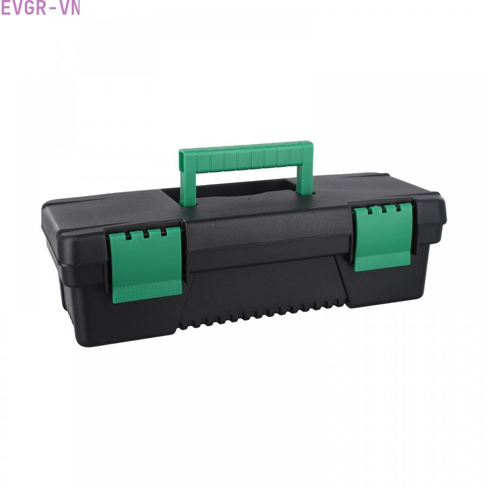 <Evergreen>Plastic Tool Box Comfortable Handle For Carpentry Electrical Repairs Tool Box