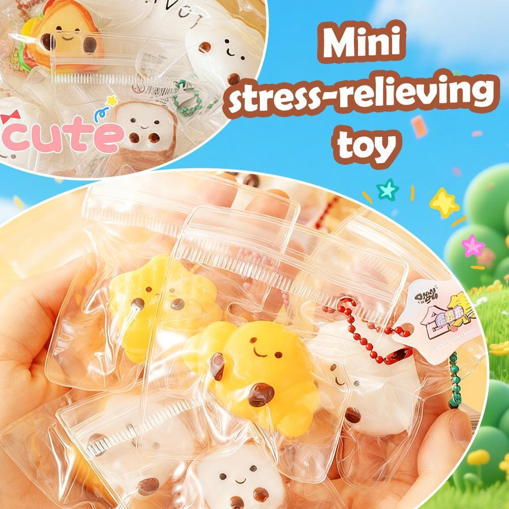 Mô Phỏng Sandwich Bánh Bao Squishy Đồ Chơi Thực Phẩm Dễ Thương Chơi Đồ Chơi Giải Nén Cho Trẻ Em Tăng