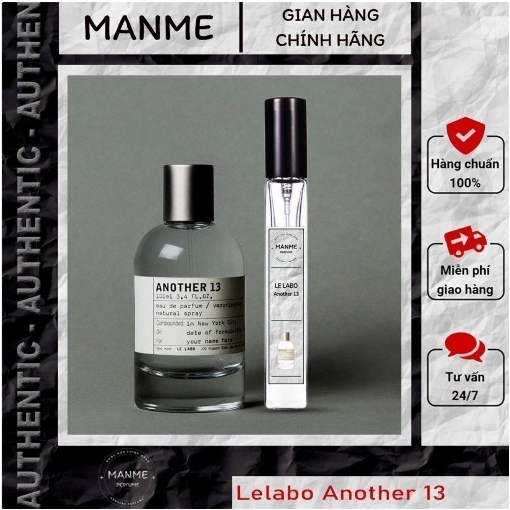 (Auth-10ml) Nước hoa unisex Le Labo Another 13 chính hãng, chai chiết 10ml, 20ml