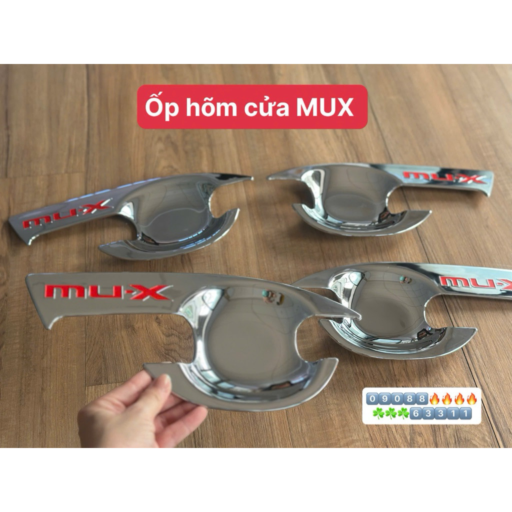 🔥ISUZU MUX - Ốp hõm cửa xe hơi isuzu MUX - các đời xe đều vừa 2014-2018