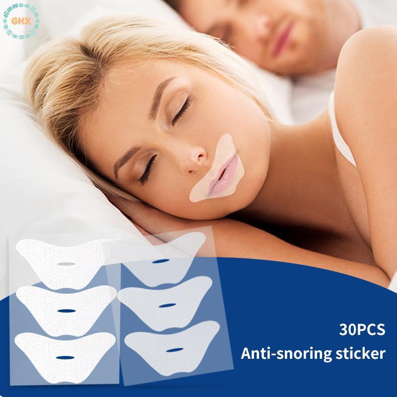 GHX 30 Cái Chống Ngáy Dải Ngủ Stier Nhẹ Nhàng Ít Miệng Seal Tape Stop Snore Mouth Correction Stier T