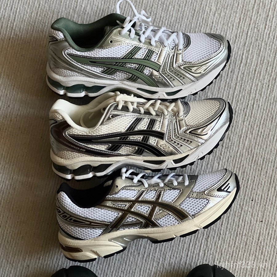 ASICS asics GEL-KAYANO 14 Giày Chạy Bộ Cổ Điển Đệm Ổn Định Hỗ Trợ Thể Thao Giày Thường Ngày TZNN ENN