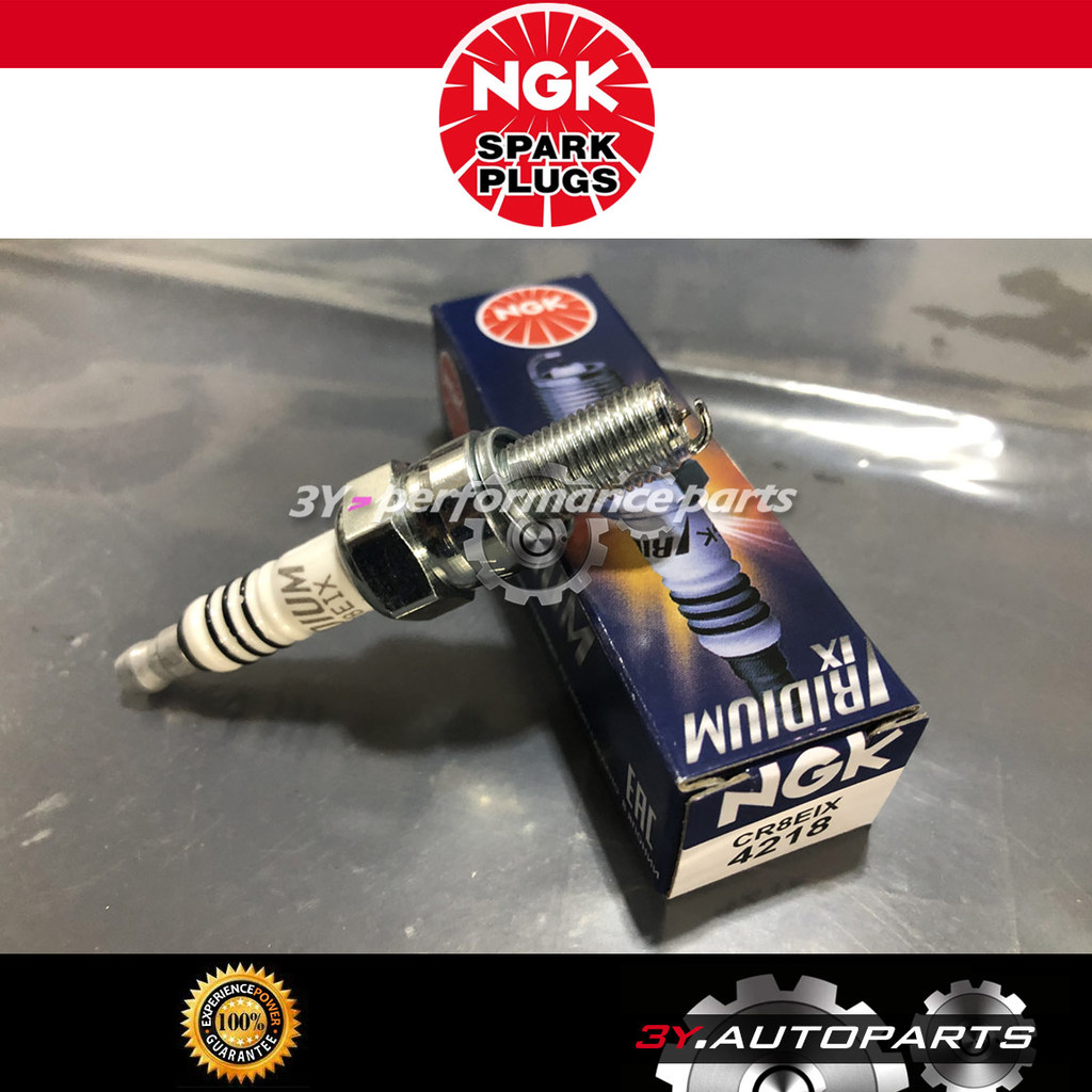 NGK CR8EIX IRIDIUM IX (@ 1 cái) 4218 Bugi Cho Y15ZR, Y16ZR, FZ150, KLX, NINJA250, Passion, Blade, Be