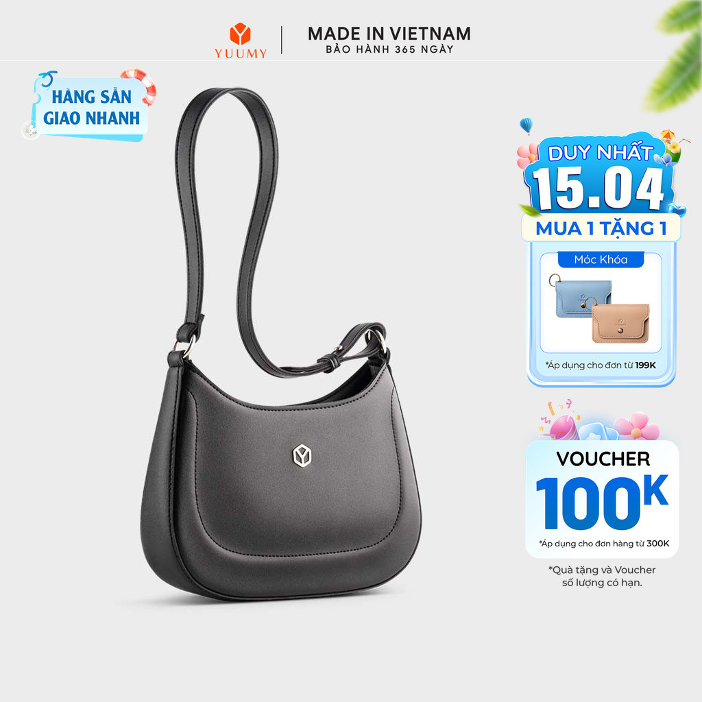 Túi Yuumy (Thời trang nữ kiểu dáng thuyền size 21 - Túi đeo vai da Seasand YN256) | BigBuy360 - bigbuy360.vn