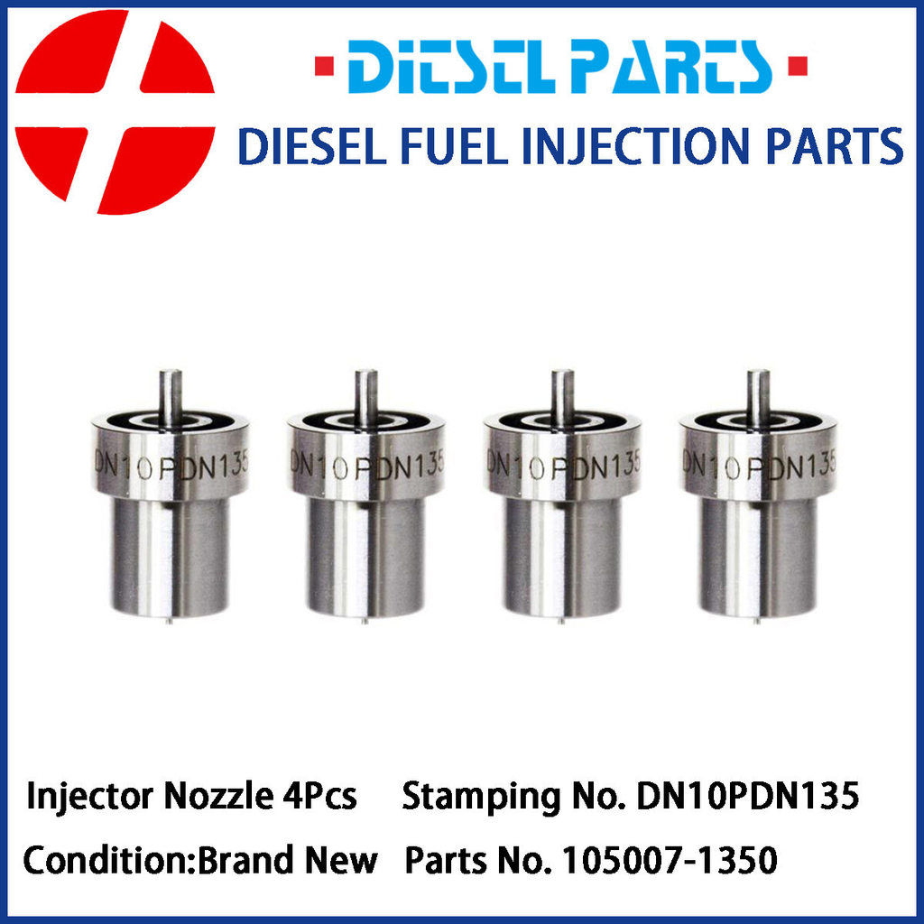 4 vòi phun 105007-1350 DN10PDN135 NP-DN10PDN135 cho Mitsubishi Delica Pajero 2.8L 4M40 (T) ME201844