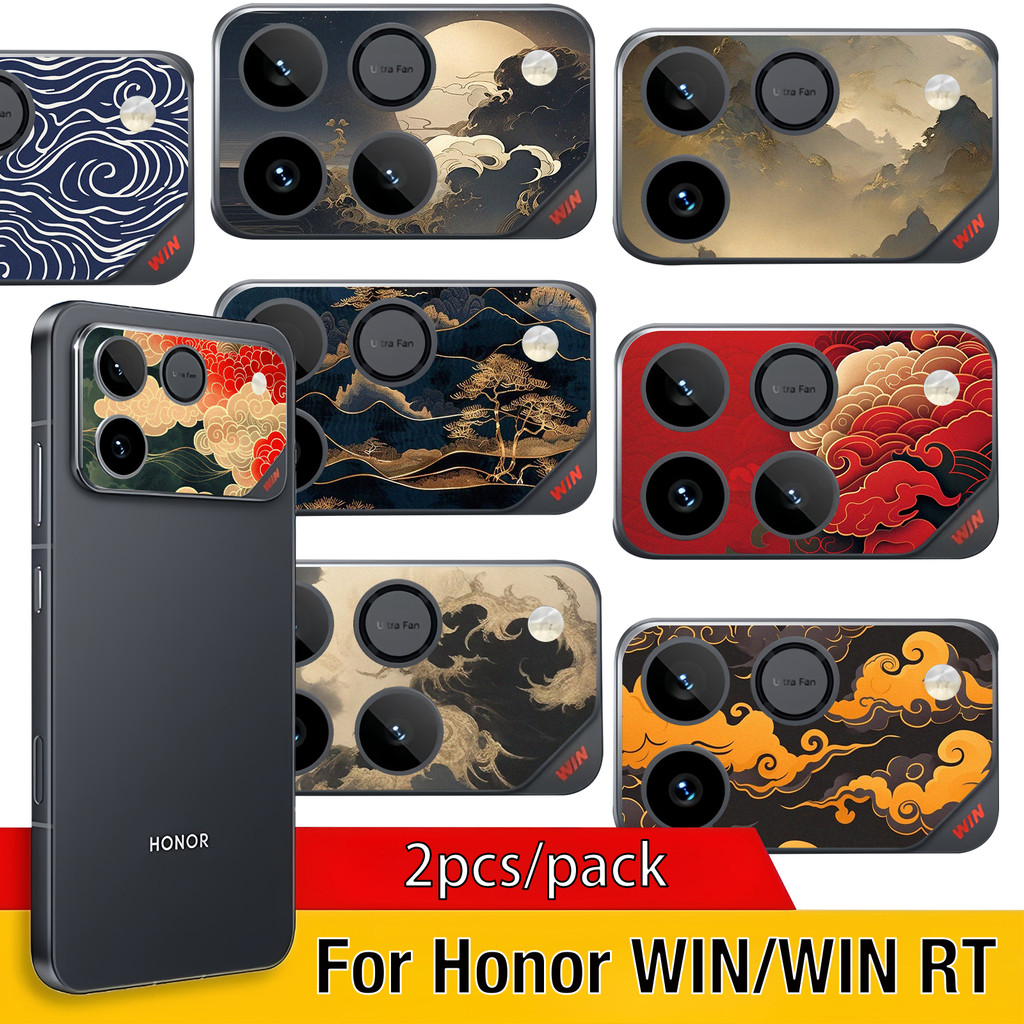 [2 chiếc] Phim dán giấy máy ảnh mềm in hình đám mây may mắn cho Honor Win / WIN RT / Micro mờ / Chốn