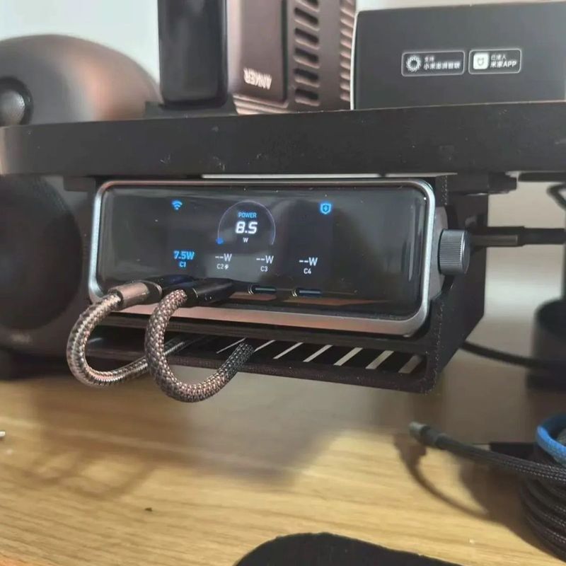 Thích hợp cho anker Prime 250W Dưới Giá đỡ bàn anker Đế treo Phụ kiện lưu trữ sáng tạo u