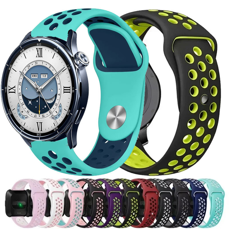 Dây đeo silicon thể thao 22mm cho Xiaomi Watch 5 S5 Vòng đeo tay cho Xiaomi Watch S4 / 2Pro / Mi Col