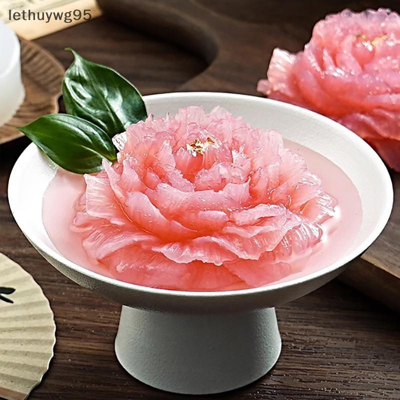Le Peony nến Silicone khuôn Rose Bánh sô cô la Silicone khuôn xà phòng khuôn valentine's Day Gift Ro