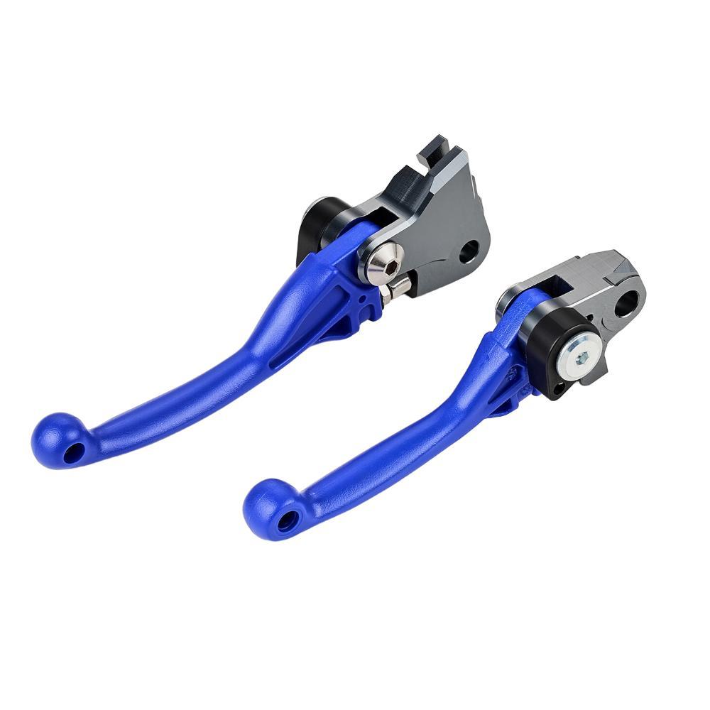 Dirt Bike Clutch Brake Levers,Foldable Handle Breakaway Lever for YZ250F 09-25/YZ250 YZ125 15-25/YZ4