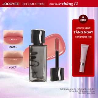  Son Bóng JOOCYEE Smoky Glazed Gloss Dưỡng Ẩm Chăm Sóc Môi Căng Bóng Mượt Môi Trong Suốt Lâu Trôi Che Phủ Rãnh Môi Màu Sắc Thời Trang Tự Nhiên 3g 