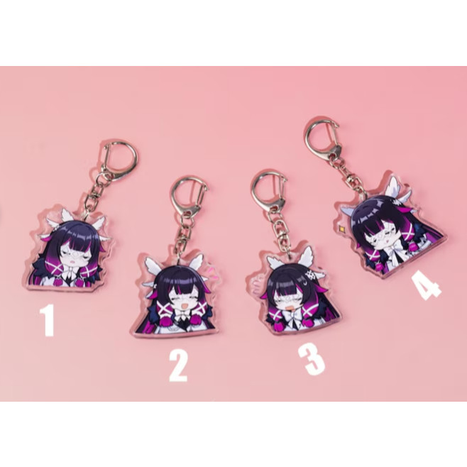 Columbina Genshin Impact Acrylic Keychain - 4 Adorable Designs
